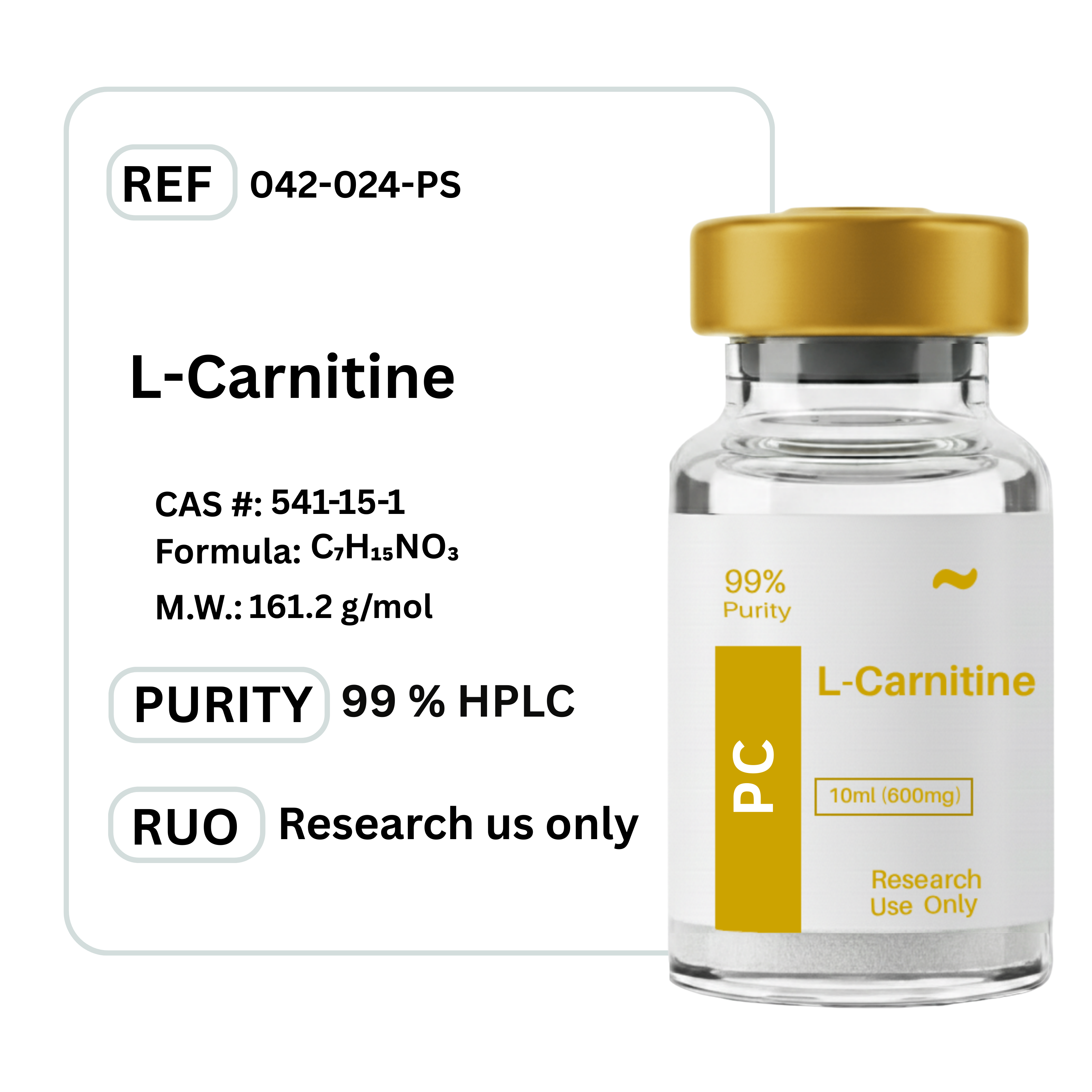L-Carnitine Lvis Peptides (PC) L-Carnitine Lvis Peptides (PC)