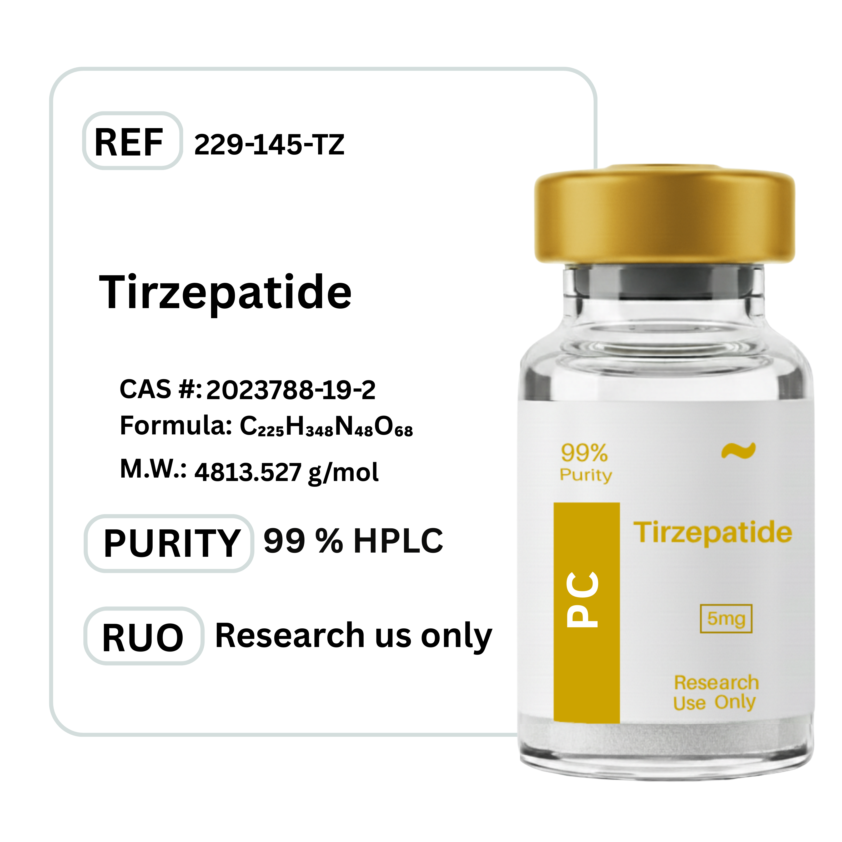 Tirzepatide Lvis Peptides (PC) x Tirzepatide Lvis Peptides (PC) x